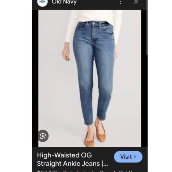 Old.Navy O.G. Straight 0 Petite - Picture 1 of 5